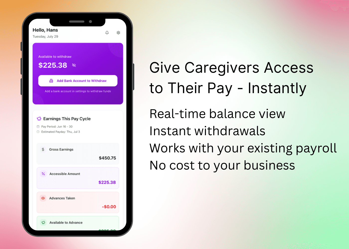 PaidUp App Preview